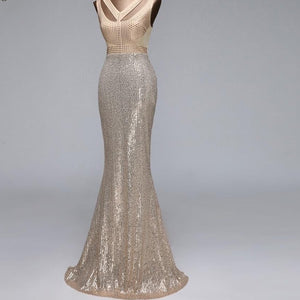 Mermaid evening dress