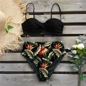 Thong Push Up Bikini Set