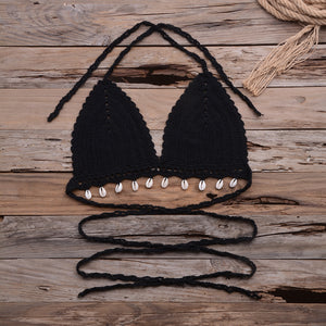 Swimsuit Deep V Bralette Top