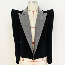 Load image into Gallery viewer, Diamonds Collar Blazer