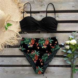 Thong Push Up Bikini Set