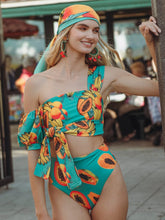 Load image into Gallery viewer, High Waist Bikini Print