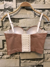 Load image into Gallery viewer, Sexy Bustier Cropped sling Top Vest Bra bling