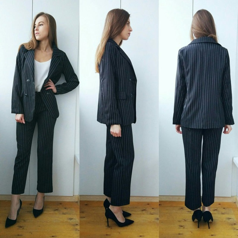 Work Pant Suits OL 2 Piece Sets