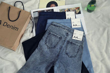 Load image into Gallery viewer, High Waist Jeans  Casual Stretch  Pencil Jeans