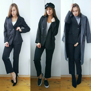 Work Pant Suits OL 2 Piece Sets