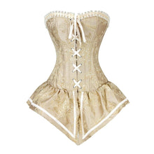 Load image into Gallery viewer, Retro Corset Royal Yellow
